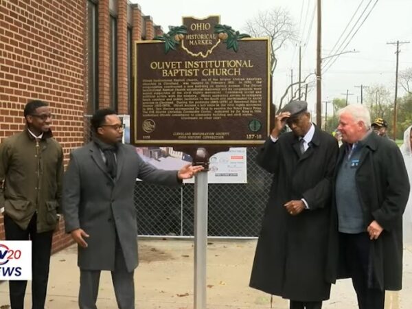 Olivet Institutional Baptist Church Earns Cleveland Civil Rights Trail Marker