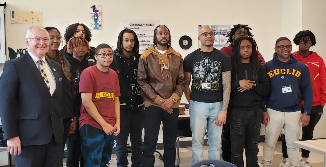 Krayzie Bone Partnered with Euclid High School Students