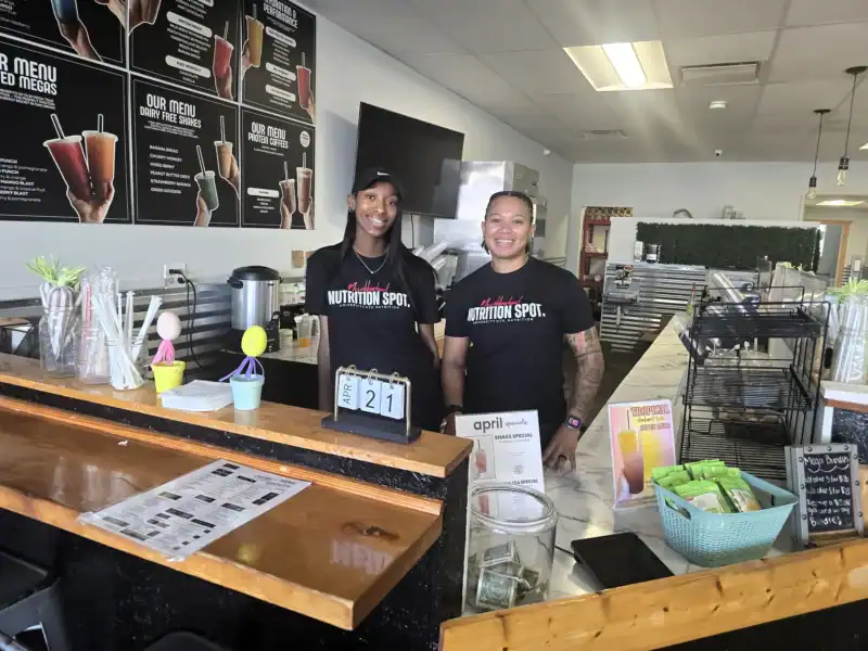 Mariah McGhee and business partner Tiana McGhee