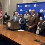 Cleveland city council members press conferance: Credit Cleveland City coucil